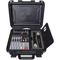 Citronic FLITE-600 aktivní mixážní pult 2x 300W, 2x UHF mikrofon, DSP efekty