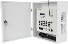 Adastra SA 120, nástěnný 100V zesilovač s UHF mikrofonem a přehrávačem médií