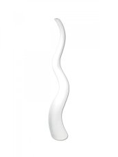 Wave designový květináč 150cm, bílý
