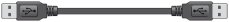 AV:link kabel USB 2.0, 1x typ A samec - 1x typ A samec, 1.5m