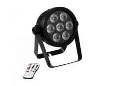 Eurolite LED 4C-7 Silent Slim reflektor, 7x 8W QCL LED, DMX
