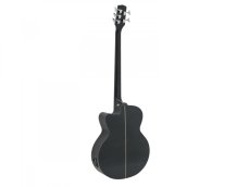 Dimavery AB-455, elektroakustická baskytara pětistrunná, černá
