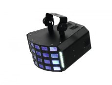 Eurolite LED Derby 4x 3W RGBA a 36x 5050 SMD DMX, paprskový efekt - použito (51918300) Eurolite LED Derby 4x 3W RGBA a 36x 5050 SMD DMX, paprskový efekt - použito (51918300)