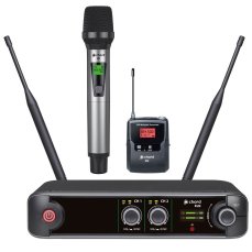 Chord XU2-C, 2-kanálový bezdrátový mikrofonní set,  823-832 / 863-865 MHz