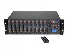 OMNITRONIC RM-1422FXA USB Rack Power Mixer OMNITRONIC RM-1422FXA USB Rack Power Mixer