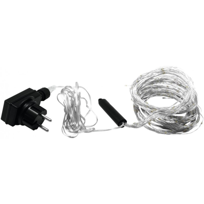 Eurolite 360 LED Cascade, světelný řetěz, teplá červená, 3 m