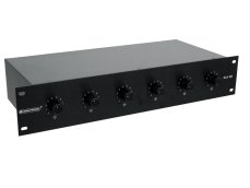 Omnitronic 6-ti zónový PA ovladač hlasitosti 30W stereo, černý Omnitronic 6-ti zónový PA ovladač hlasitosti 30W stereo, černý