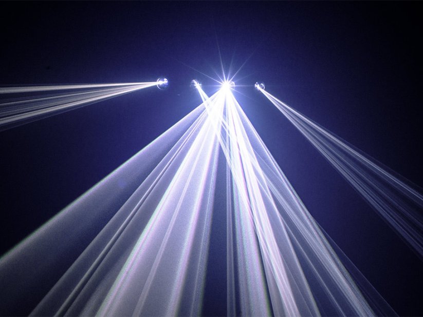 Laserworld EL-900RGB, laserový efekt 4v1, 900 mW, DMX
