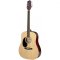 Stagg SA20D LH-N, akustická kytara typu Dreadnought, levoruká