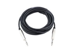 Kabel KS-60 2x Jack 6,3 stereo 6 m Kabel KS-60 2x Jack 6,3 stereo 6 m