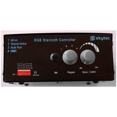 Ovladač pro světelný závěs 120 LED diod, RGB - použito (SK151220)