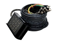 Omnitronic multicore kabel se stageboxem 12IN/4OUT XLR, 30 m