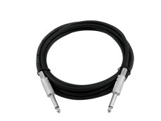 Kabel KC-30 2x Jack 6,3 mono 3 m, černý