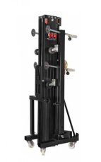 VMB TL-075 PRO teleskopická věž FRONT LOAD, 650cm, 300kg, černá