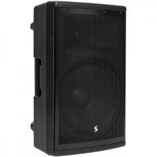 Stagg AS15B, mobilní 15" zvukový systém MP3/BT/USB/TWS/2x UHF, 200W