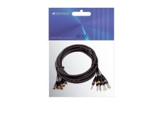 Snake kabel 8x Cinch - 8x Jack 6,3 mono, 15 m Snake kabel 8x Cinch - 8x Jack 6,3 mono, 15 m