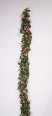 Girl.z trpasl.růží s lýk.úponem růžová  180cm - použito (82501816)
