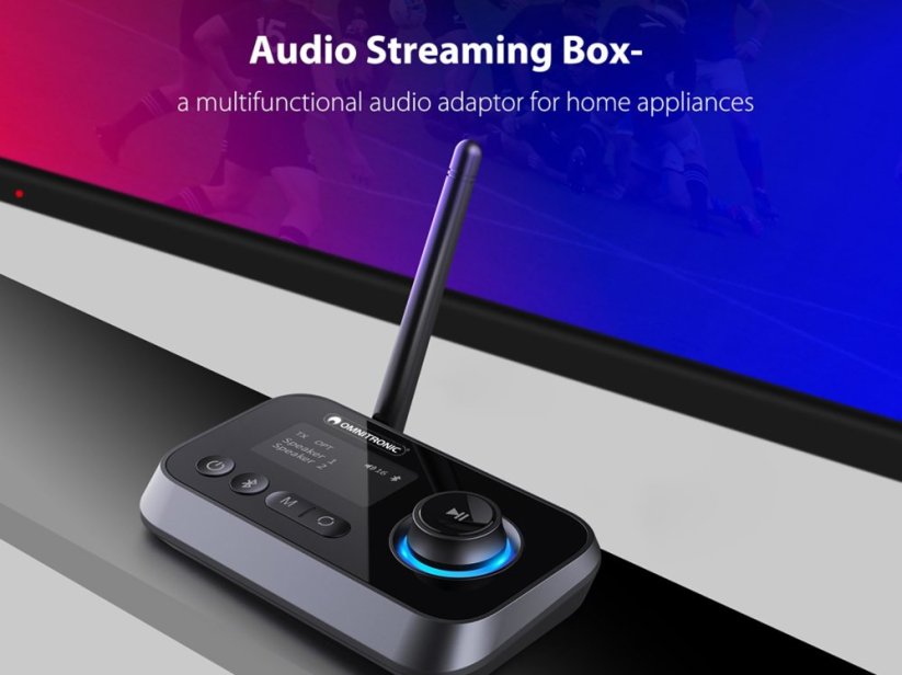 Omnitronic BDT-5.2PRO Aptx HD Bluetooth transceiver