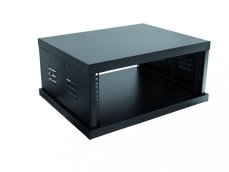 Ocelový rack, 19", 4 jednotky Ocelový rack, 19", 4 jednotky
