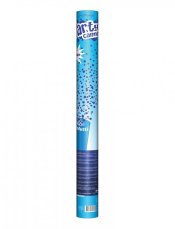 Párty konfety vystřelovací XL 60 cm, modré Párty konfety vystřelovací XL 60 cm, modré
