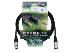 Sommer cable XX-30 2x XLR samec/samice, studiový, 3m