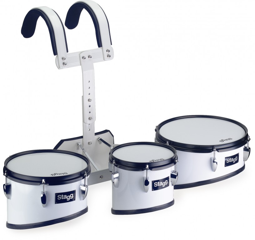 Stagg MATS-10, sada 3 pochodových bubnů 8"/10"/12"