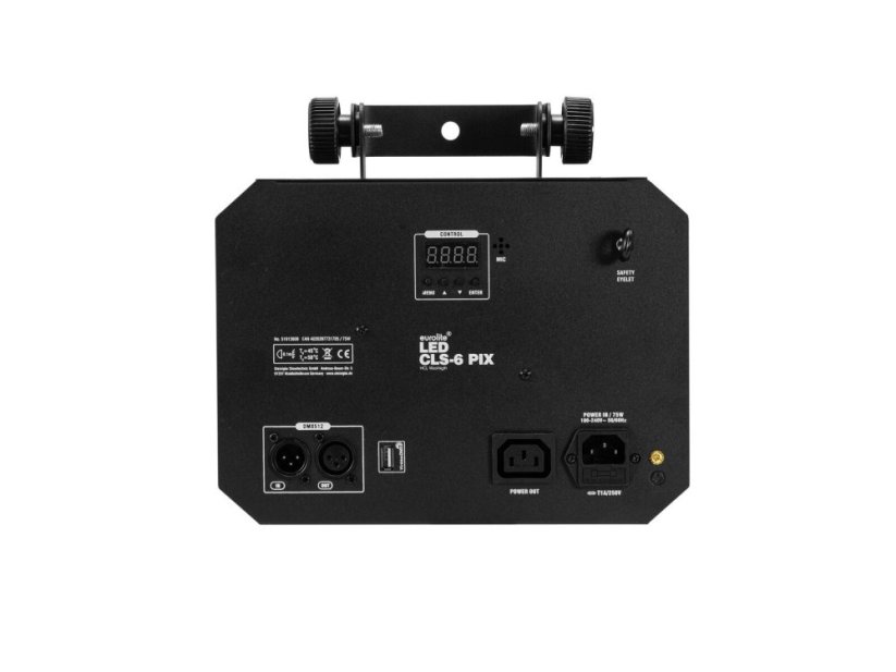 Eurolite LED CLS-6 PIX HCL, 24x 8W RGBWA/UV, DMX, IR