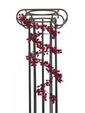 Girlanda z červených bobulí, 180 cm