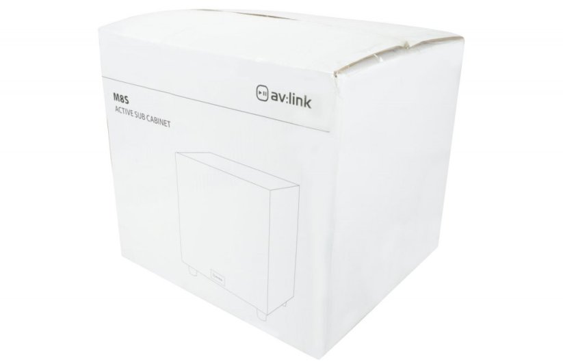 AV:link M8S aktivní 8" subwoofer, 100W