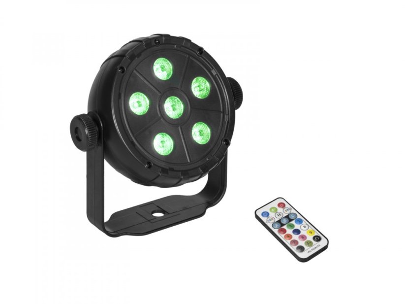 EUROLITE LED PK-3 Spot 6x 3W TCL, USB