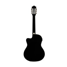 Stagg SCL60 TCE-BLK, elektroakustická klasická kytara 4/4, černá
