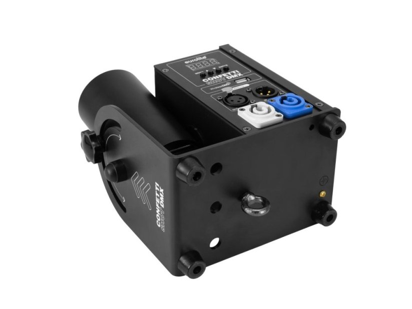 Eurolite Confetti Shot DMX, zařízení pro ovládání odpalovacích děl konfet a stuh